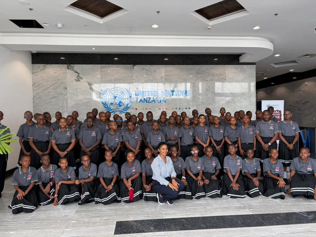 Young leaders at UN Tanzania